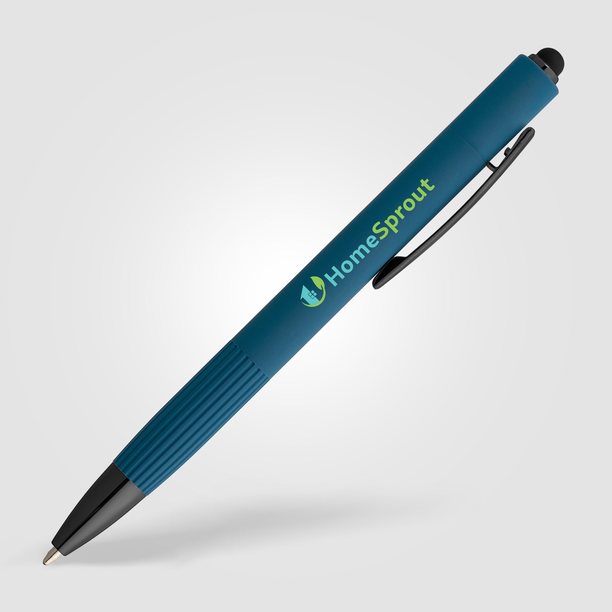 Saga Recycled Aluminum Bolt Action Stylus Pen -ColorJet-zoom-4