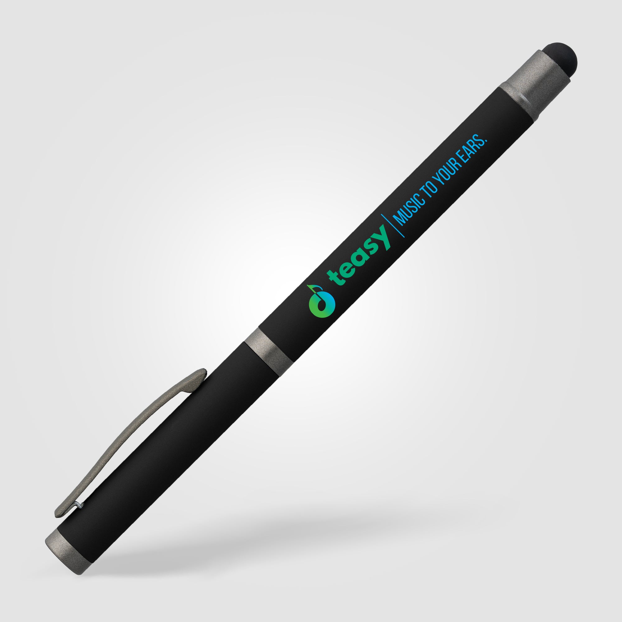 Bowie Recycled Aluminum Stylus Gel Pen - ColorJet-zoom-2