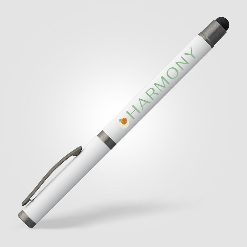Bowie Recycled Aluminum Stylus Gel Pen - ColorJet-zoom-