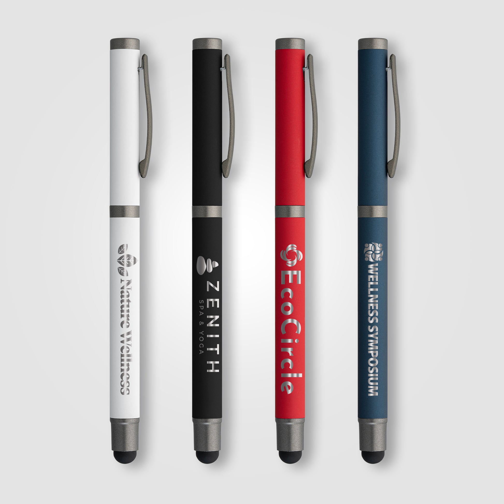 Bowie Recycled Aluminum Stylus Gel Pen-1
