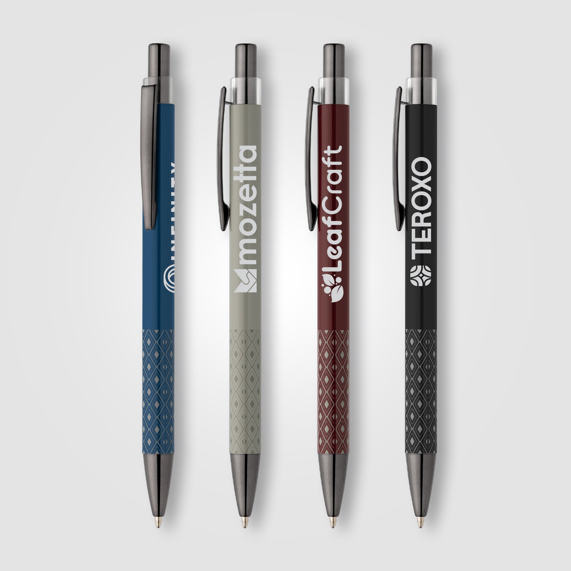Norin Recycled Aluminum Printed Grip Pen-zoom-1