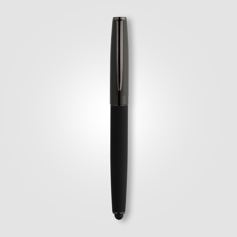 Metropolis™ Recycled Aluminium Stylus Gel Pen-zoom-