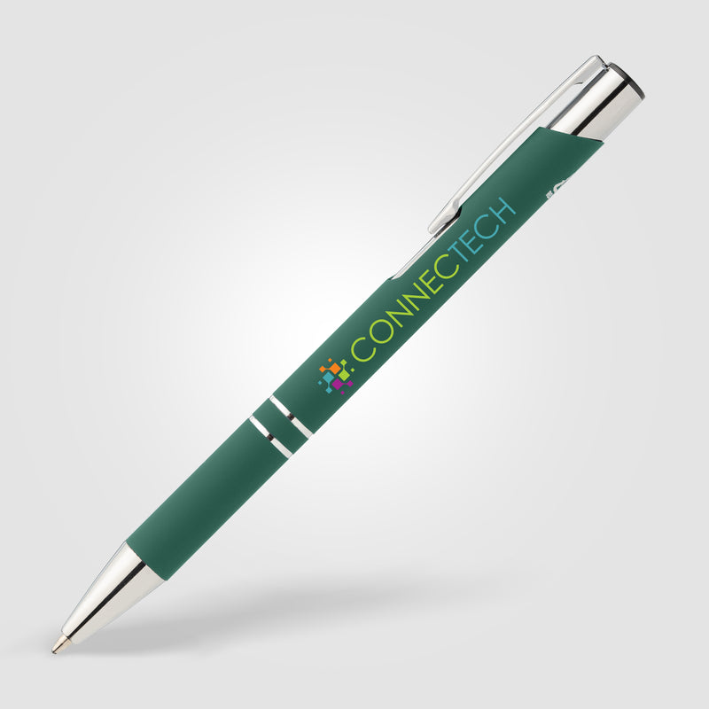 Tres-Chic Recycled Aluminum Chrome Trim Pen - ColorJet-zoom-