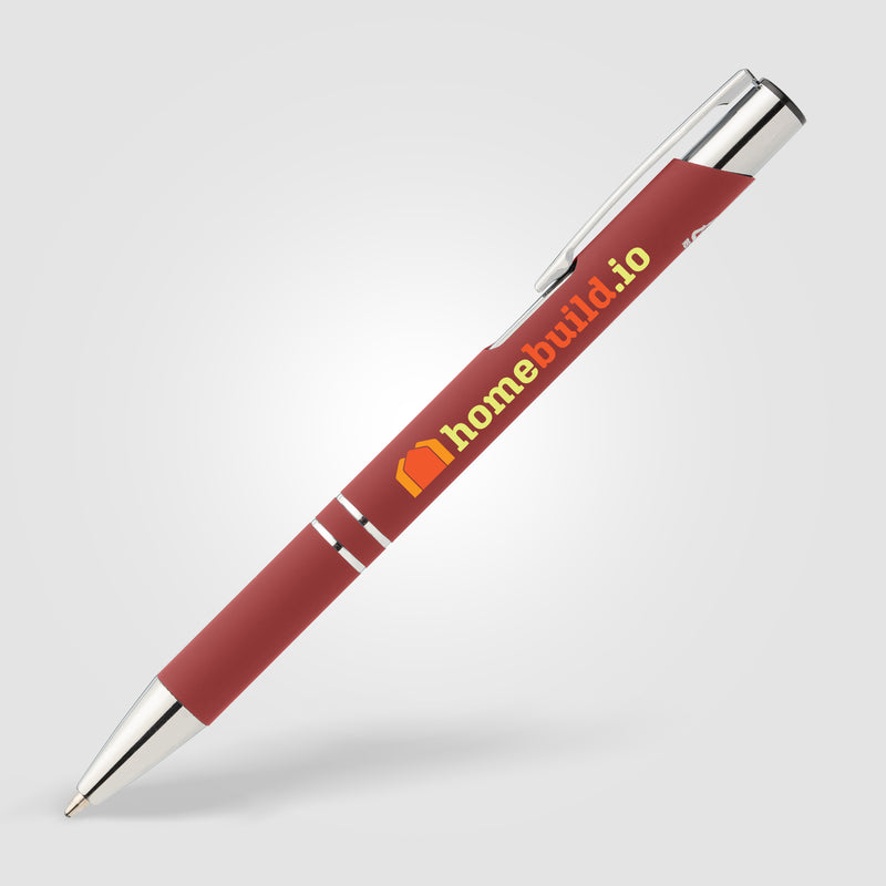 Tres-Chic Recycled Aluminum Chrome Trim Pen - ColorJet-zoom-