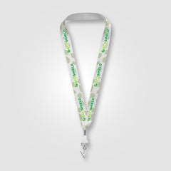 Image of the Verta rPET Bulldog Clip Lanyard - 18" x 0.98" - Sublimation promotional product, SKU KBC.