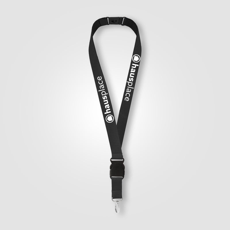 Jex rPET Breakaway Buckle Lanyard - 21.65" x 1" - Silkscreen-zoom-