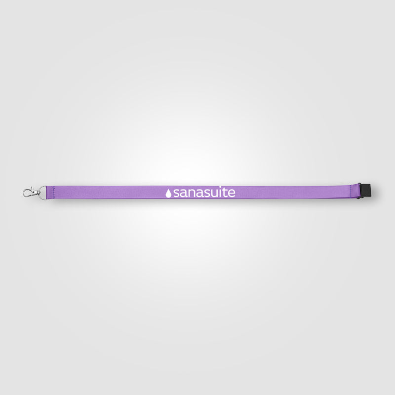 Elix rPET Breakaway Lanyard - 21.3" x 1" - Silkscreen-zoom-