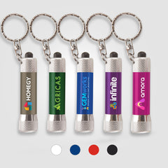 Image of the Chroma - ColorJet - Full Color LED Flashlight w/ Keyring promotional product, SKU LAK-C.