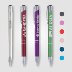 Image of the Matte Tres-Chic - LaserMax Metal Pen promotional product, SKU LDE-LM.