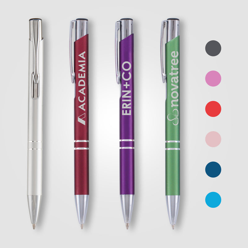Matte Tres-Chic - Laser Engraved - Metal Pen-zoom-