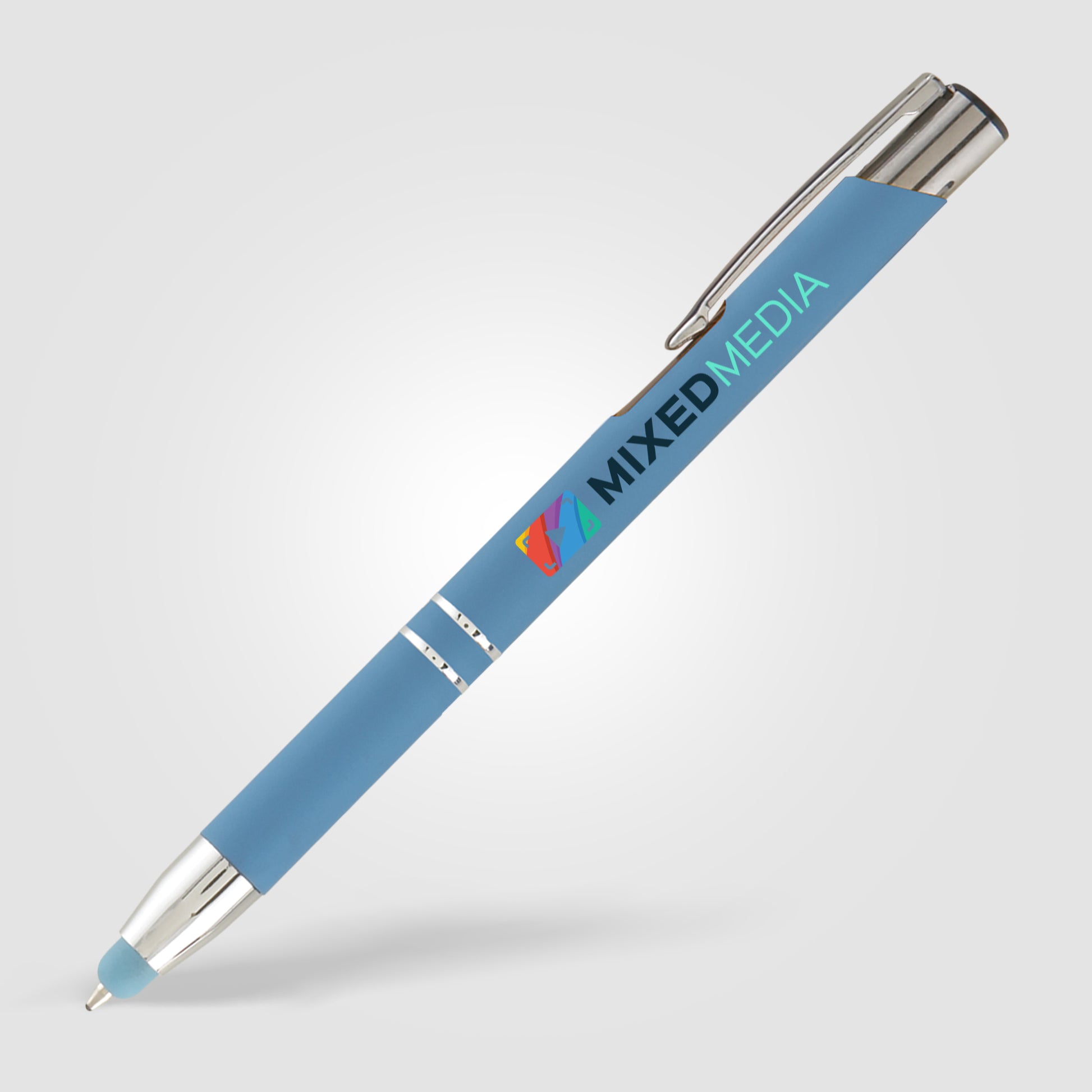 Tres-Chic Softy+ Stylus - ColorJet - Full-Color Metal Pen-4
