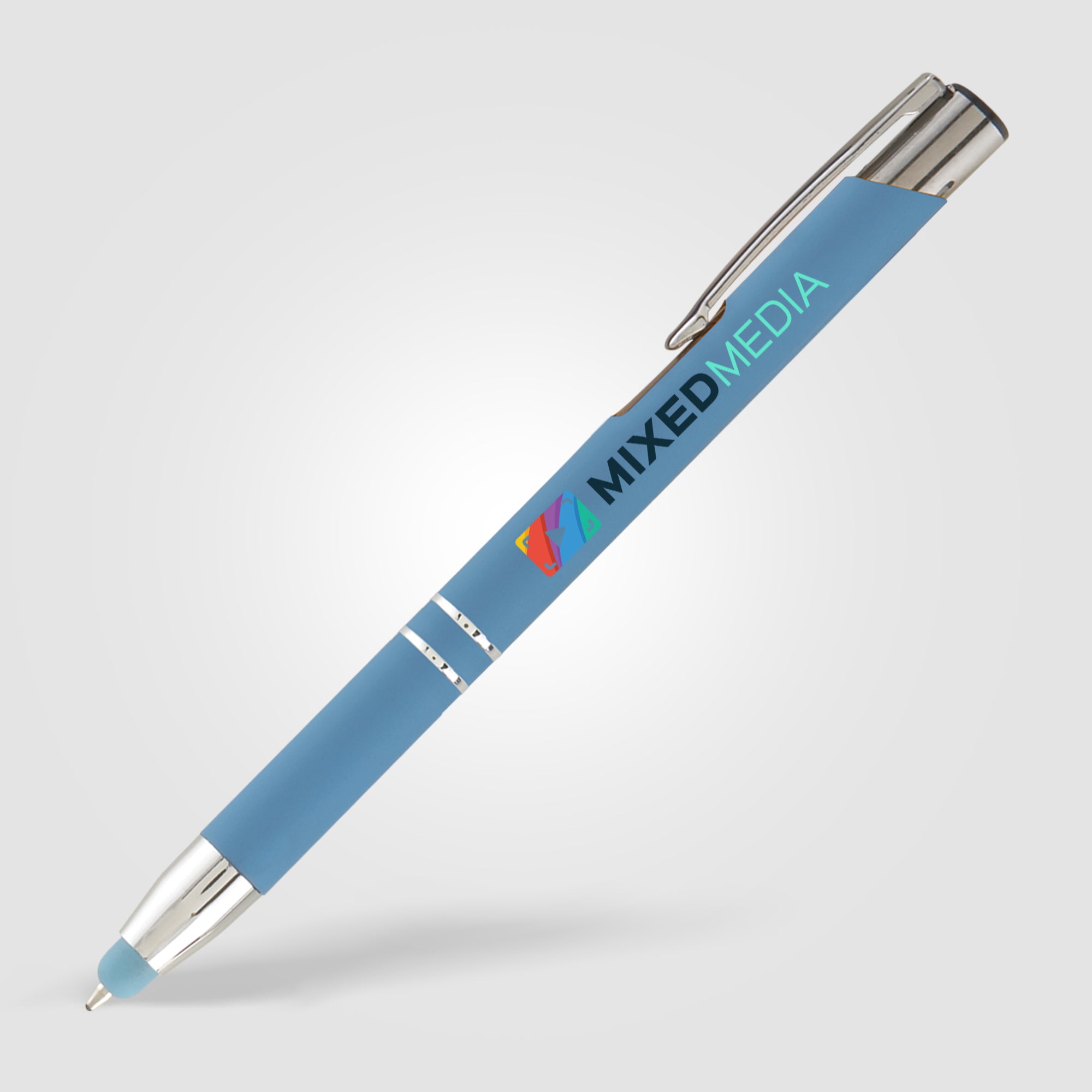 Tres-Chic Softy+ Stylus - ColorJet - Full-Color Metal Pen-zoom-4