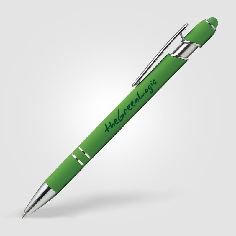 Ellipse Softy Brights w/Stylus - ColorJet - Full-Color Metal Pen-zoom-