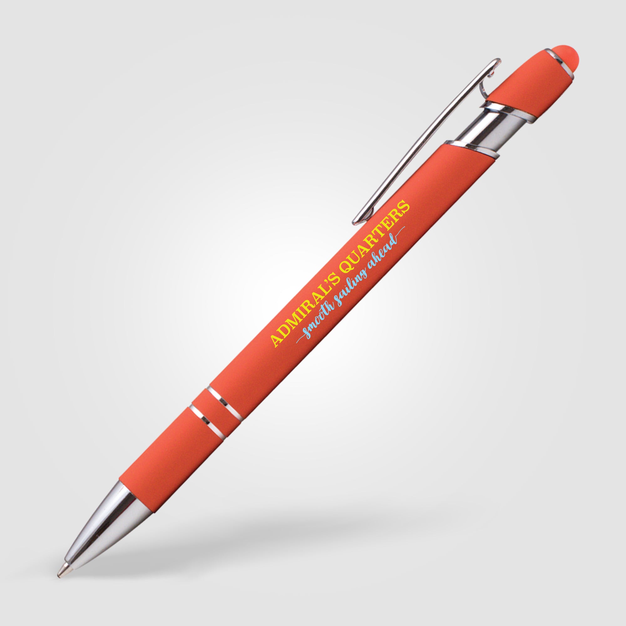 Ellipse Softy Brights w/Stylus - ColorJet - Full-Color Metal Pen-zoom-3