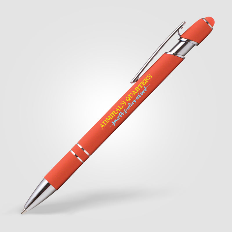 Ellipse Softy Brights w/Stylus - ColorJet - Full-Color Metal Pen-zoom-