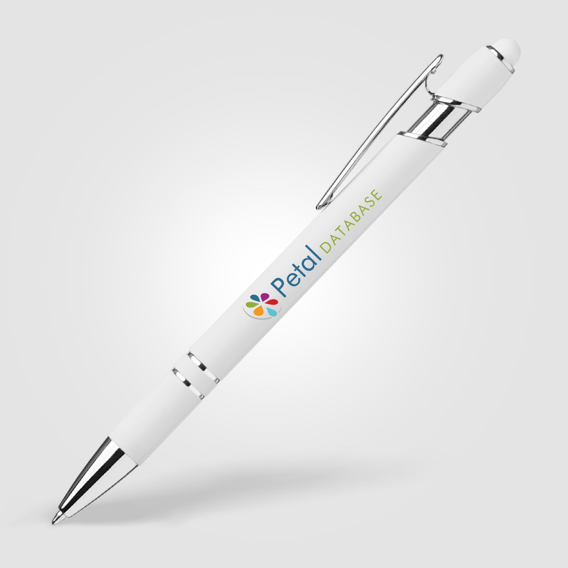 Ellipse Softy Brights w/Stylus - ColorJet - Full-Color Metal Pen-8