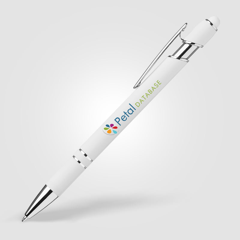 Ellipse Softy Brights w/Stylus - ColorJet - Full-Color Metal Pen-zoom-