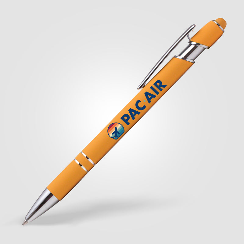 Ellipse Softy Brights w/Stylus - ColorJet - Full-Color Metal Pen-zoom-