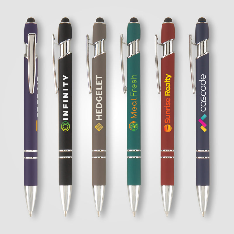 Ellipse Softy with Stylus - ColorJet - Full Color Metal Pen-zoom-