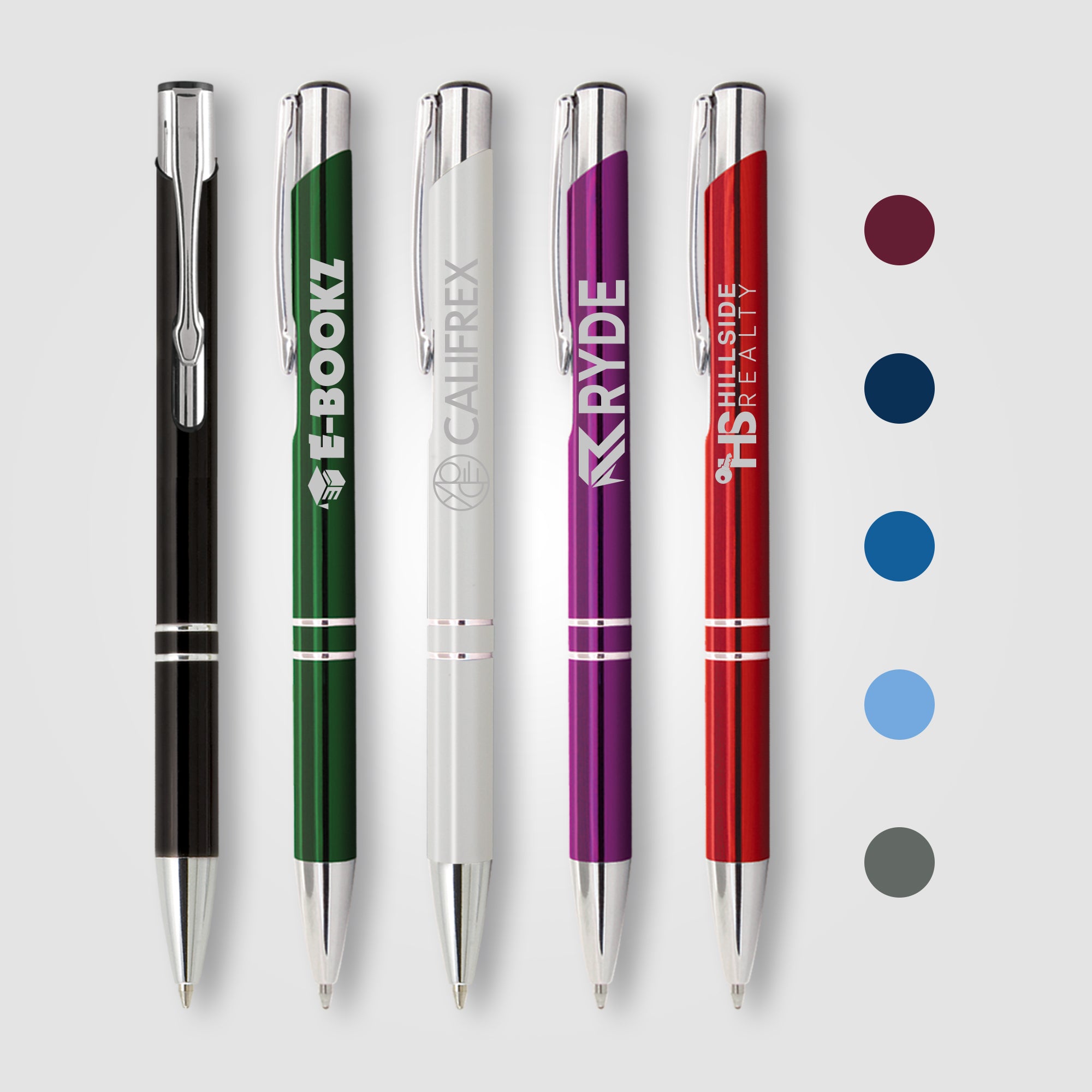 Tres-Chic - Laser Engraved - Metal Pen-zoom-1