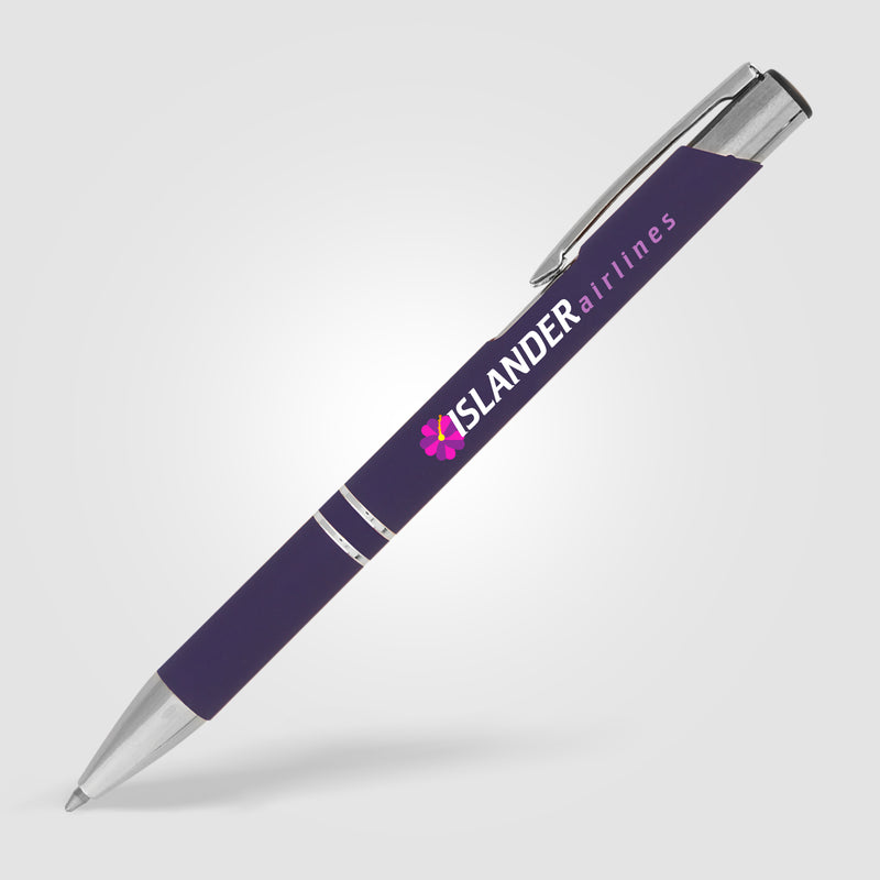 Tres-Chic Softy - ColorJet - Full-Color Metal Pen-zoom-