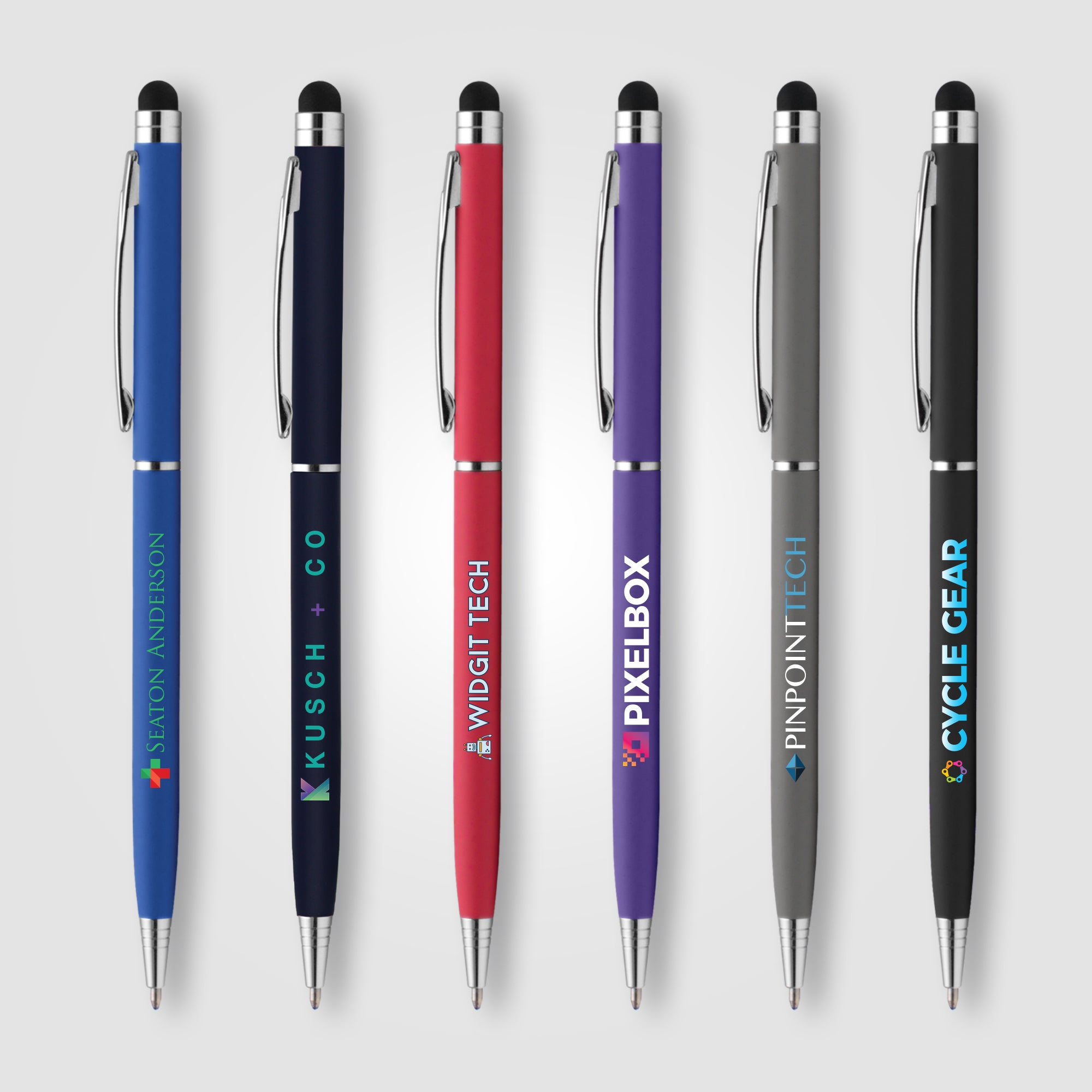 Image of the Minnelli Softy w/ Stylus - Full color promotional product, SKU LUJ-C.