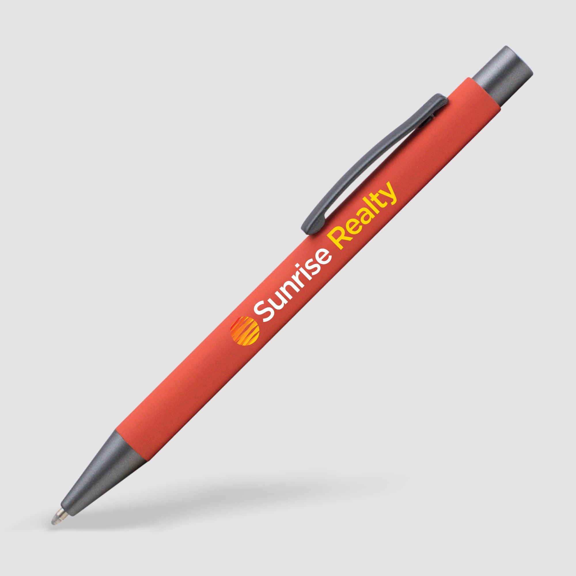 Bowie Softy w/Rubberized Finish - ColorJet - Full Color Metal Pen
