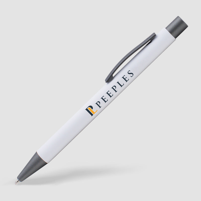 Bowie Softy w/Rubberized Finish - ColorJet - Full Color Metal Pen-zoom-
