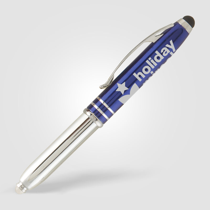 Vivano Duo w/LED Light & Stylus - LaserMax - Metal Pen-zoom-