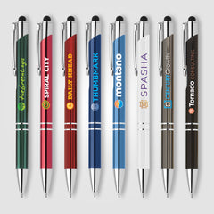 Image of the Tres-Chic w/Stylus - ColorJet - Full Color Metal Pen promotional product, SKU LWJ-C.