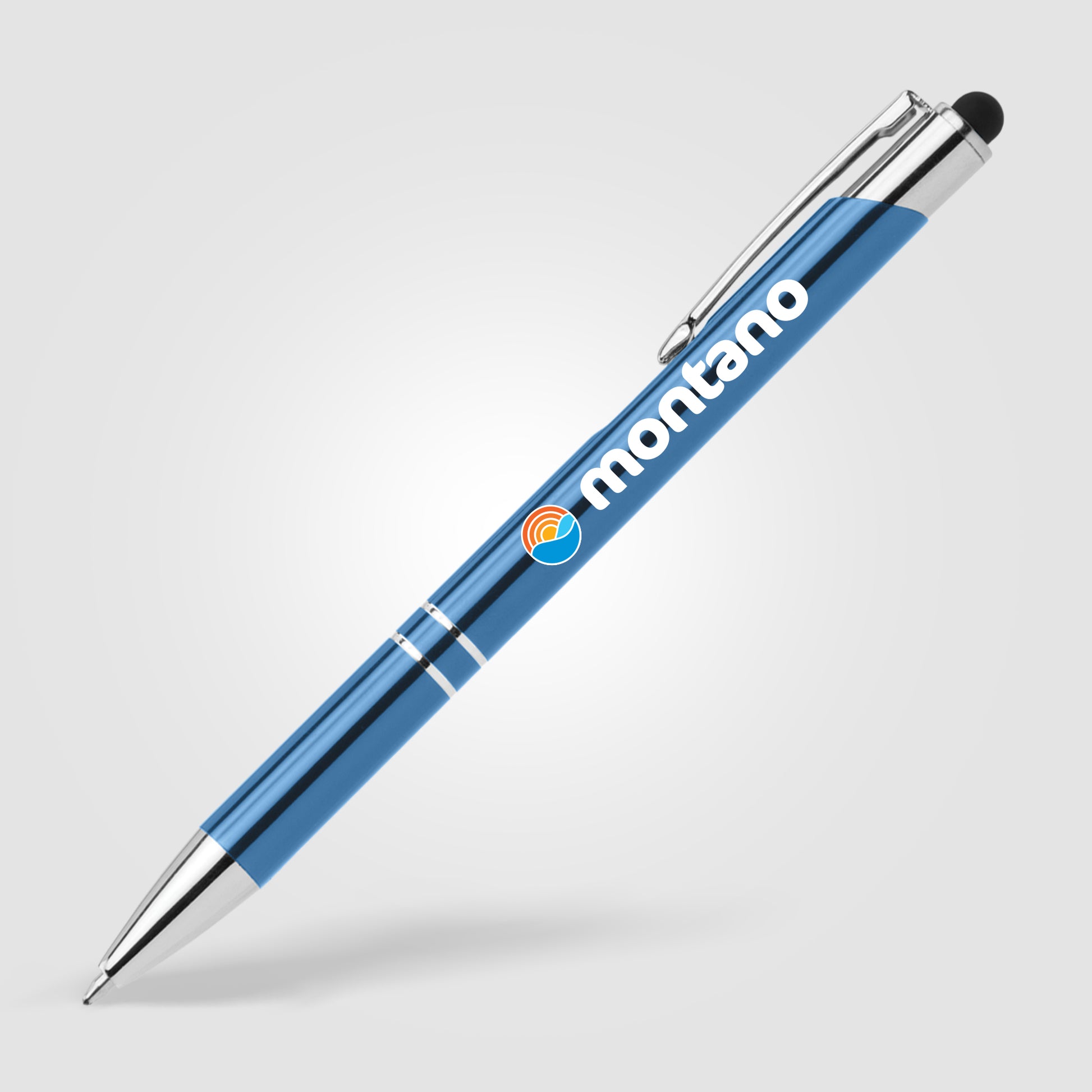 Tres-Chic w/Stylus - ColorJet - Full Color Metal Pen-7