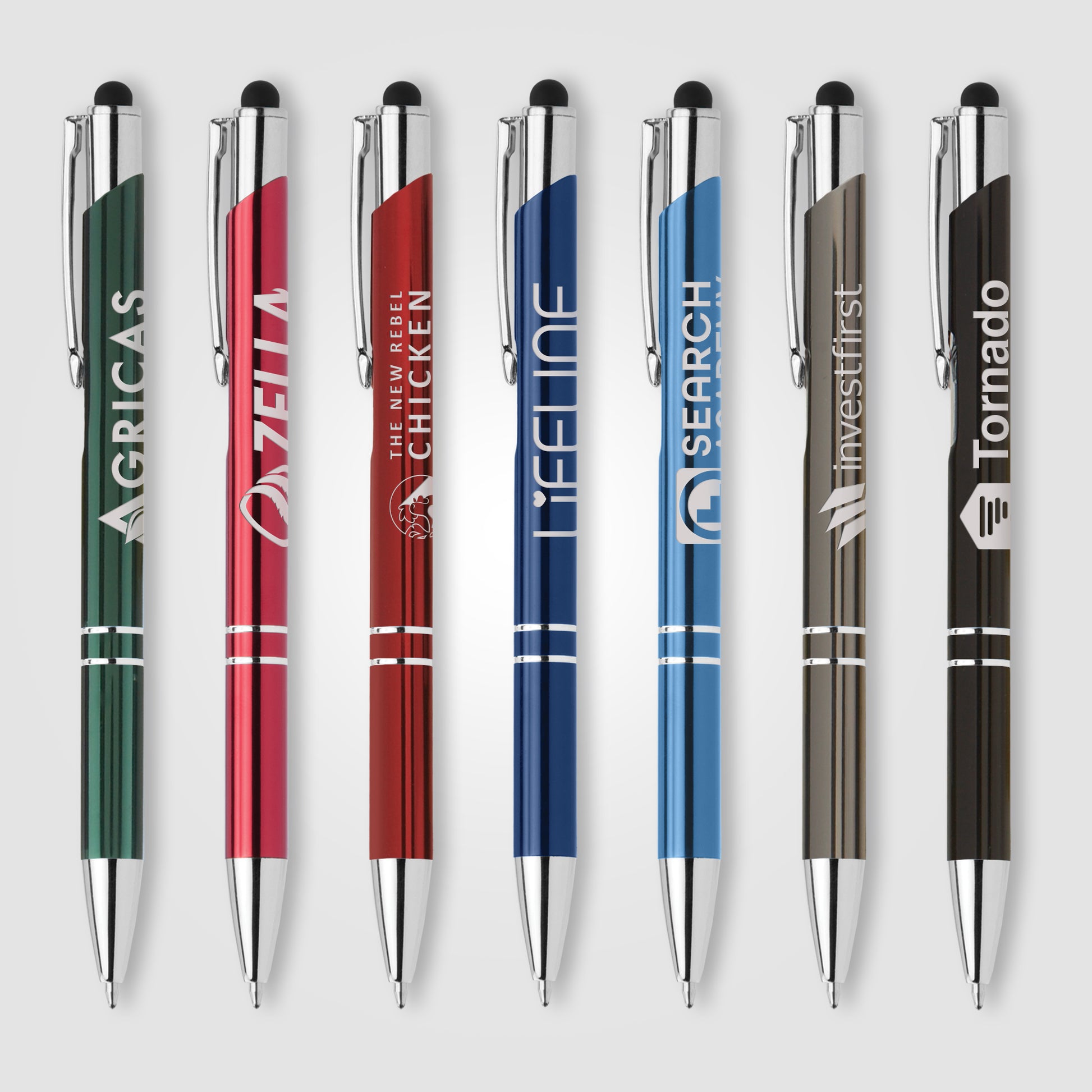 Image of the Tres-Chic w/ Stylus - LaserMax - Metal Pen promotional product, SKU LWJ-LM.