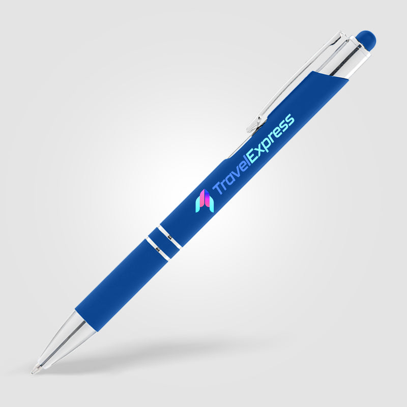 Tres-Chic Softy Pen w/ Stylus Top - ColorJet-zoom-