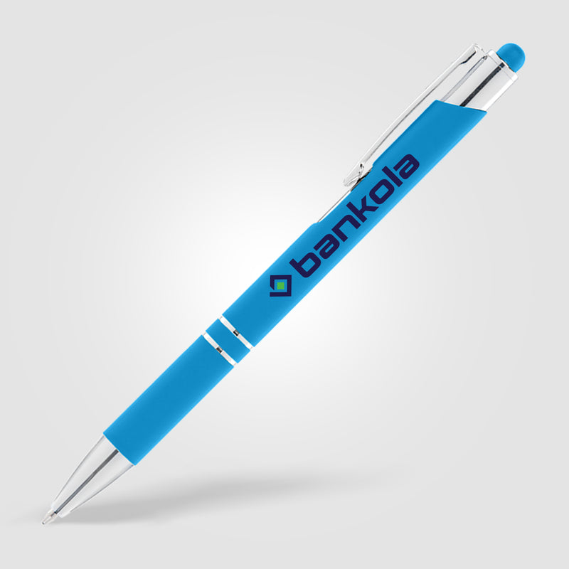 Tres-Chic Softy Pen w/ Stylus Top - ColorJet-zoom-