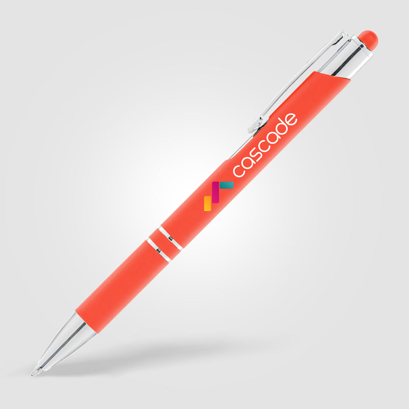 Tres-Chic Softy Pen w/ Stylus Top - ColorJet-zoom-