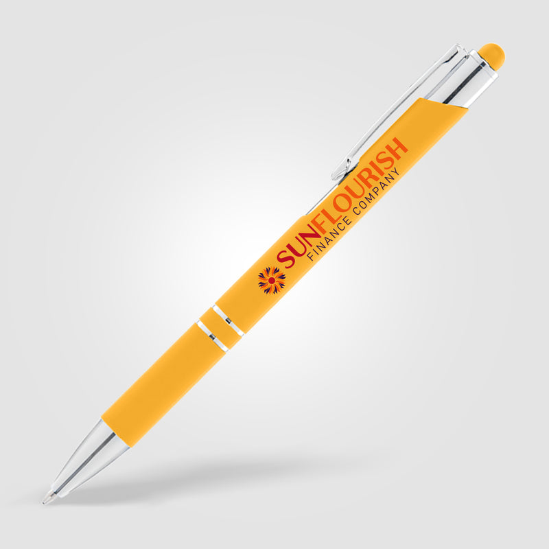 Tres-Chic Softy Pen w/ Stylus Top - ColorJet-zoom-