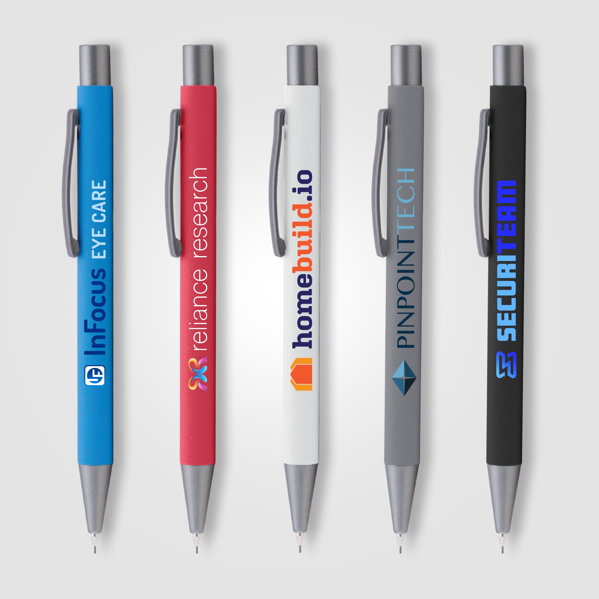 Image of the Bowie Mechanical Pencil - Full Color promotional product, SKU MHM-C.
