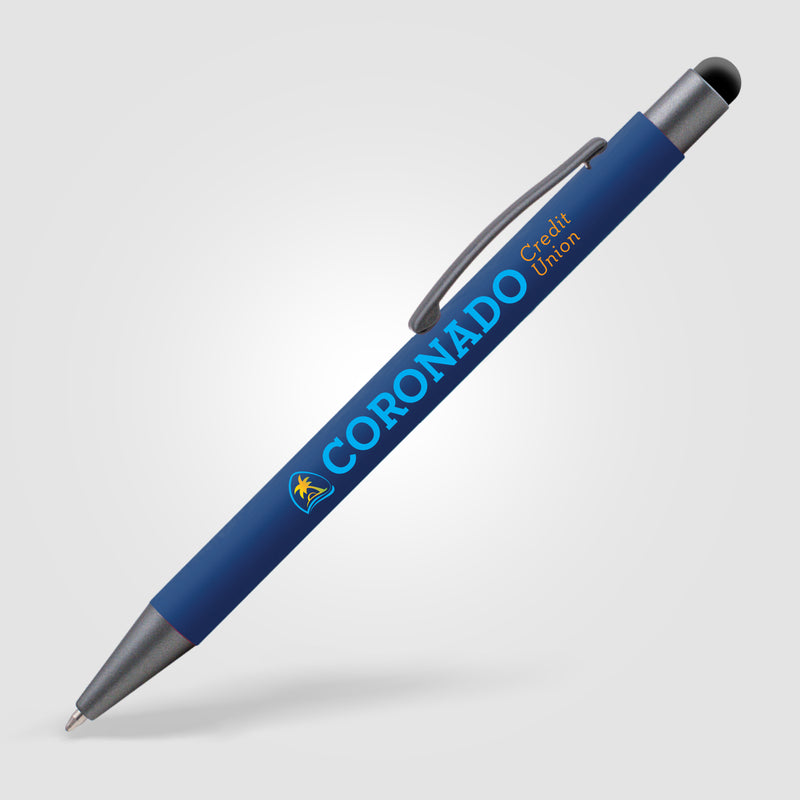Bowie Softy w/Stylus - ColorJet - Full-Color Metal Pen-zoom-