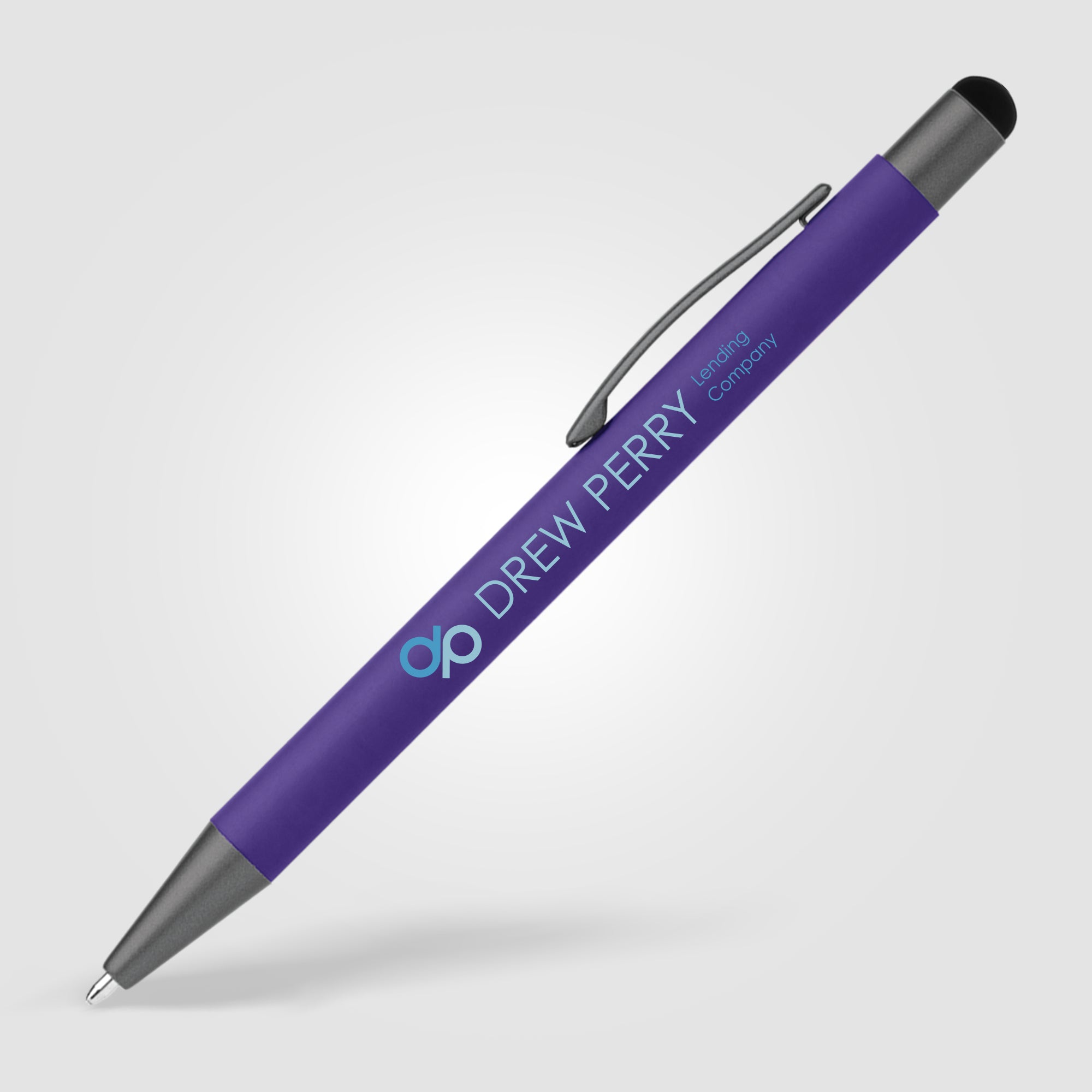 Bowie Softy w/Stylus - ColorJet - Full-Color Metal Pen-zoom-5