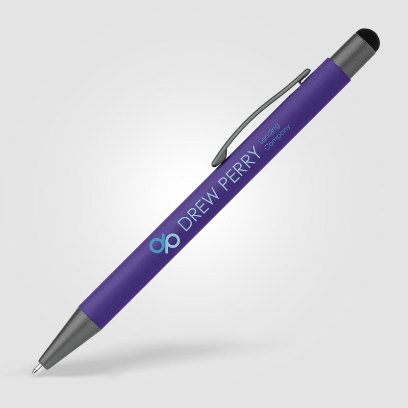 Bowie Softy w/Stylus - ColorJet - Full-Color Metal Pen-zoom-