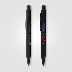 Image of the Bowie Black Softy - ColorJet - Full Color Metal Pen promotional product, SKU MJA-C.