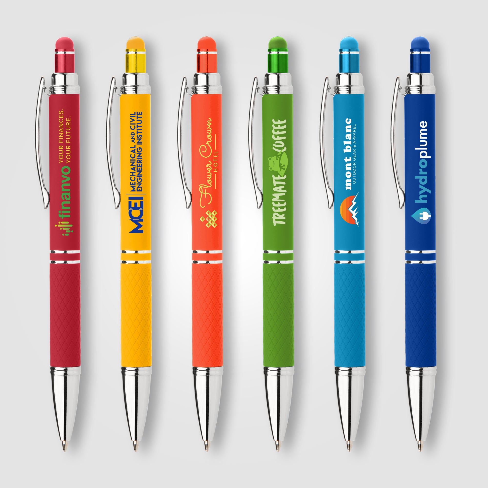 Image of the Phoenix Softy Brights w/ Stylus - ColorJet promotional product, SKU MMV-C.