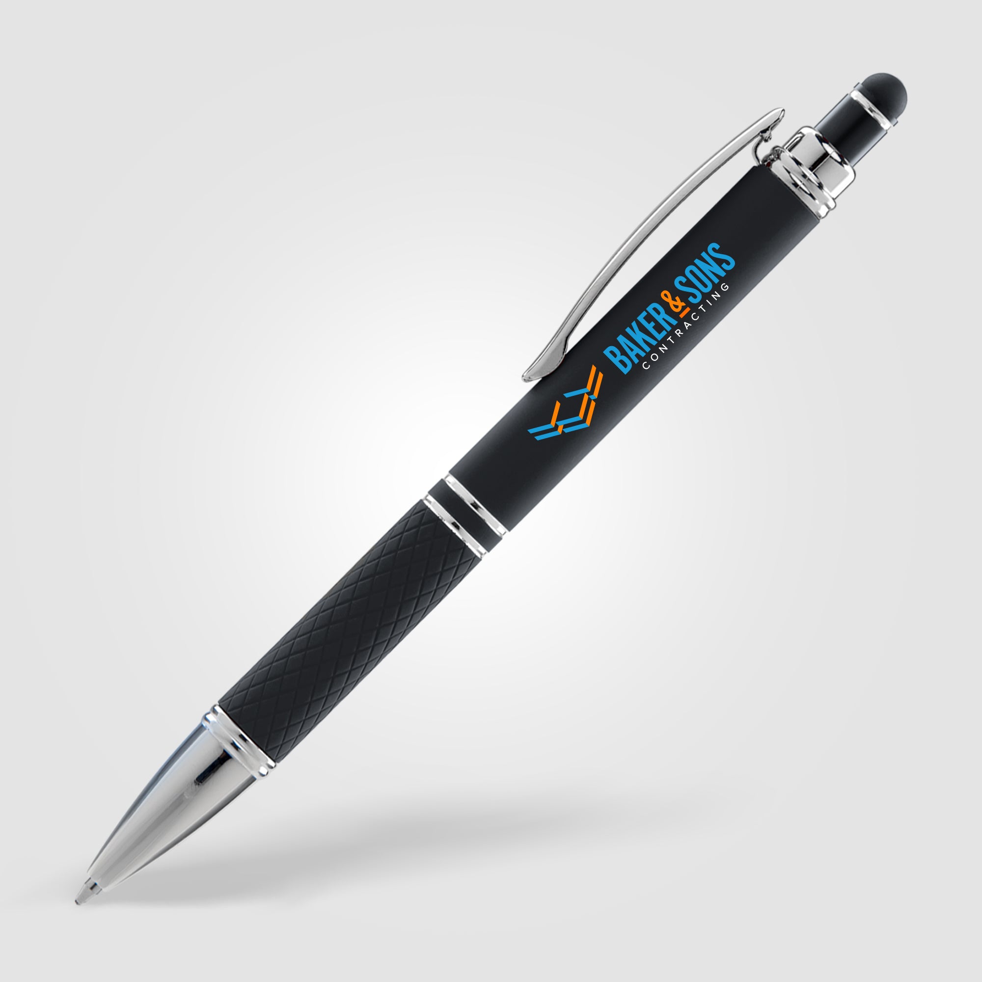 Phoenix Softy w/Stylus - ColorJet - Full Color Metal Pen-zoom-2