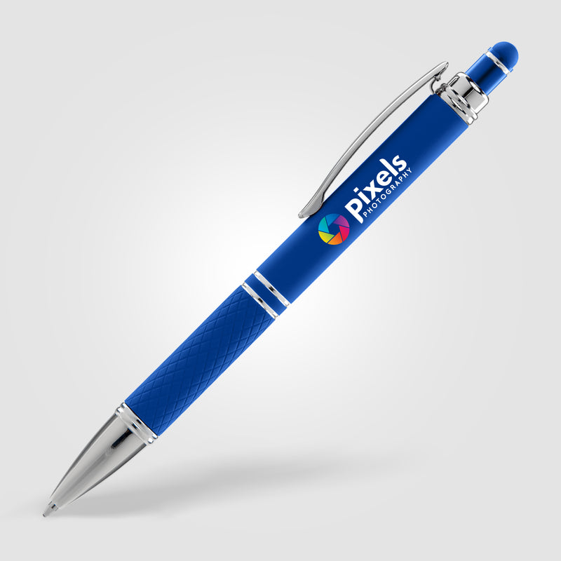 Phoenix Softy w/Stylus - ColorJet - Full Color Metal Pen-zoom-