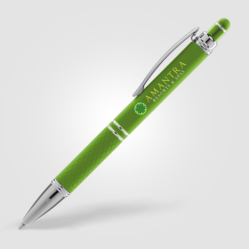 Phoenix Softy w/Stylus - ColorJet - Full Color Metal Pen-zoom-
