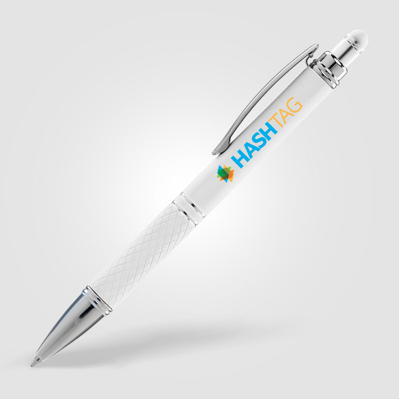 Phoenix Softy w/Stylus - ColorJet - Full Color Metal Pen-zoom-