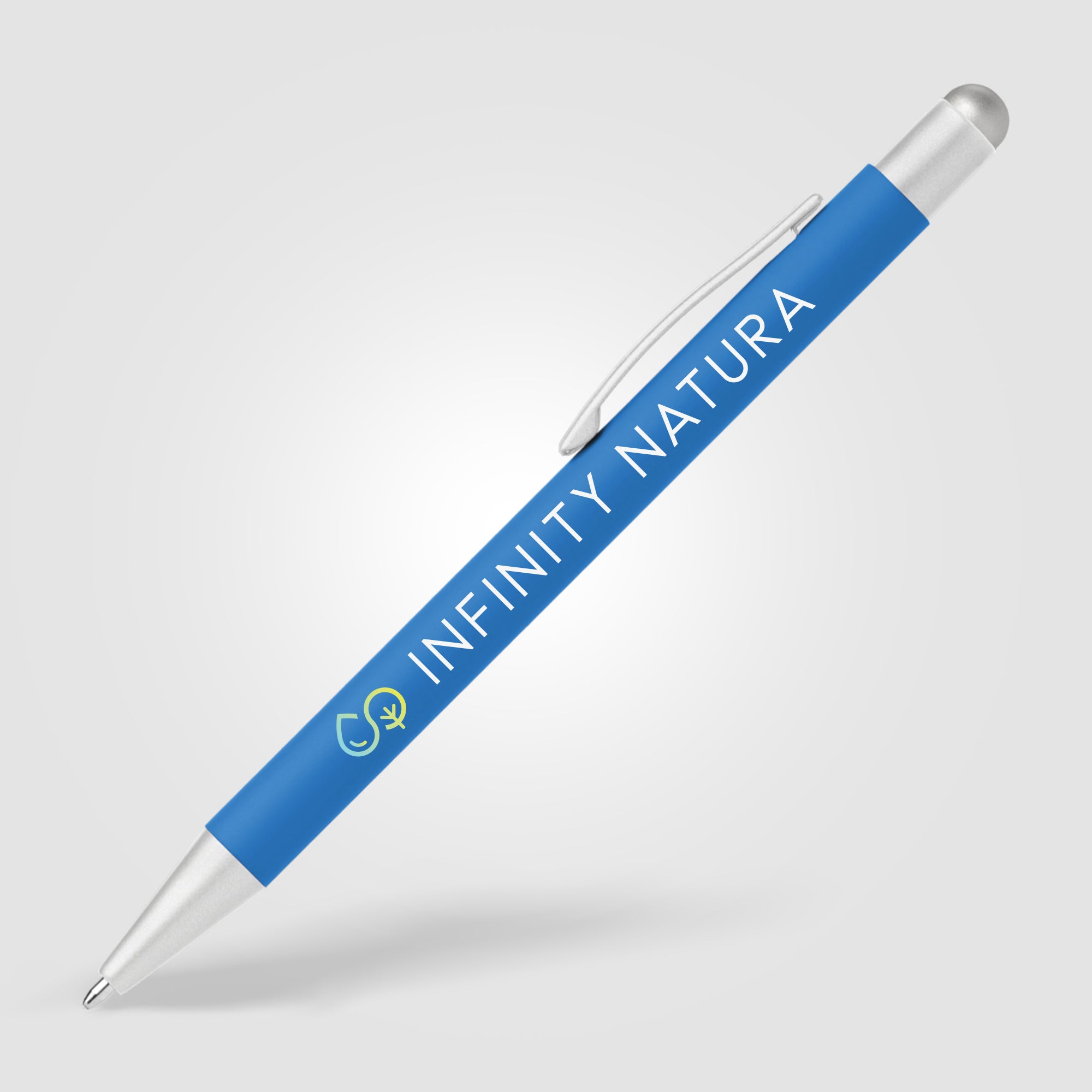 Bowie Softy Satin with Stylus - Full Color Metal Pen-zoom-4