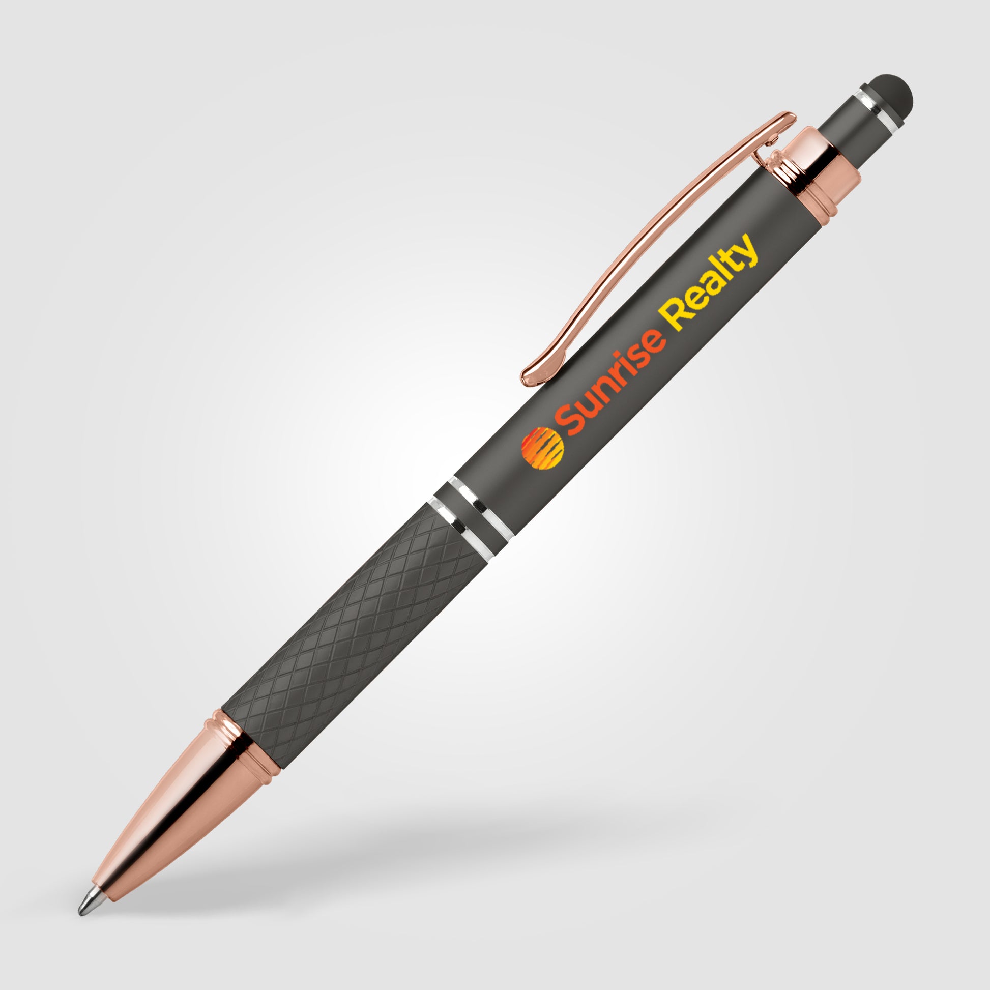 Phoenix Softy Rose Gold Classic Pen w/ Stylus - ColorJet-3