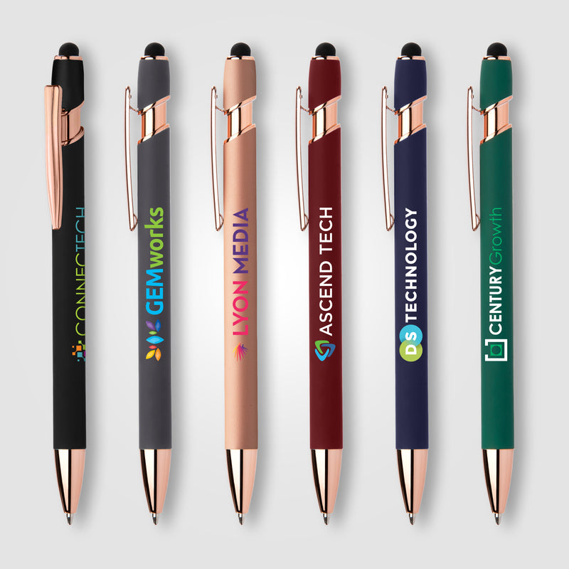 Ellipse Gel Softy Rose Gold w/Stylus - ColorJet-zoom-
