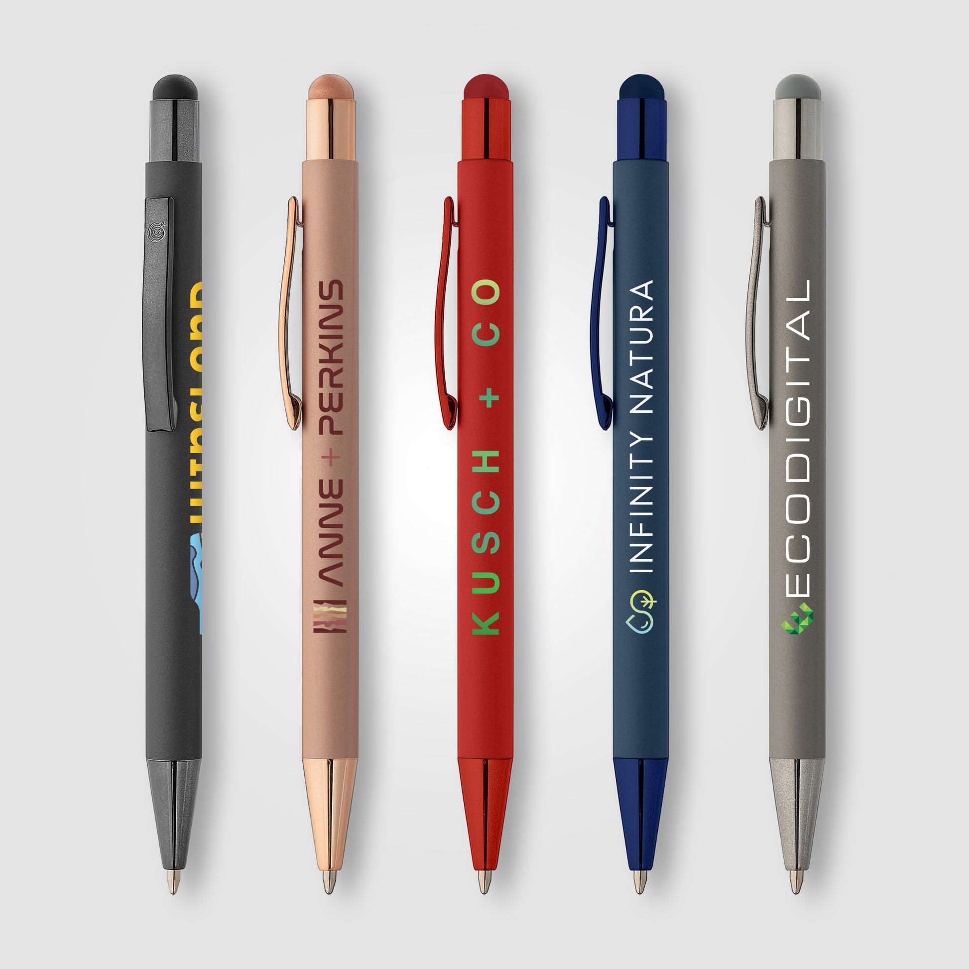 Image of the Bowie Monochrome with Stylus - ColorJet promotional product, SKU MSR-C.